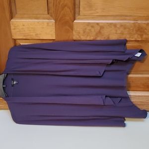 Midnight open front cardigan